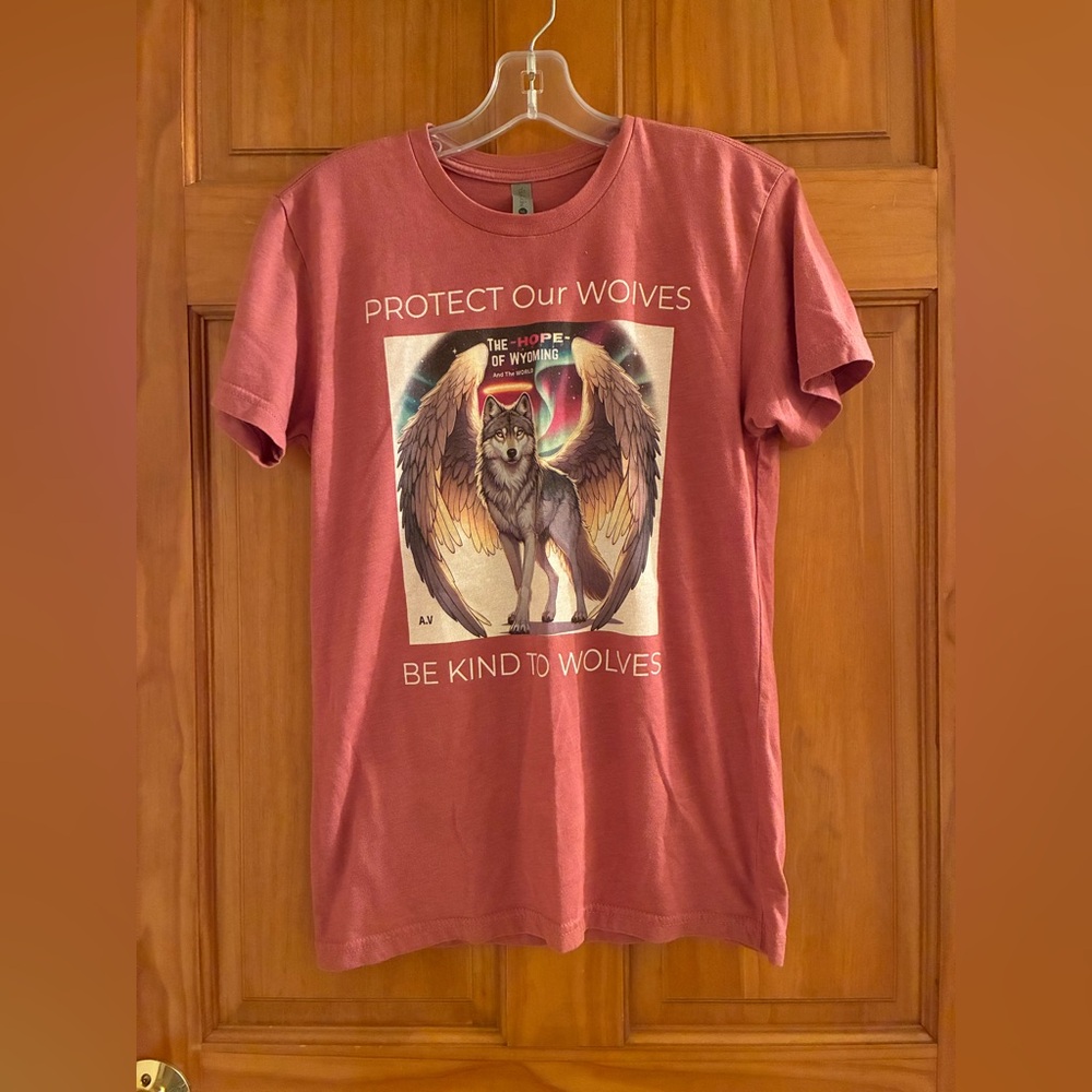 Protect Our Wolves Double Sided T-Shirt Size XS
